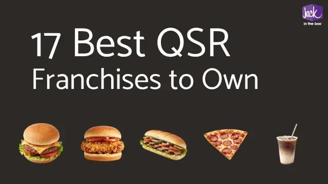 The 17 Best QSR Franchises to Own