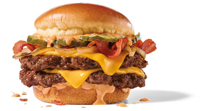 Jack in the Box Double Smashed Jack Burger