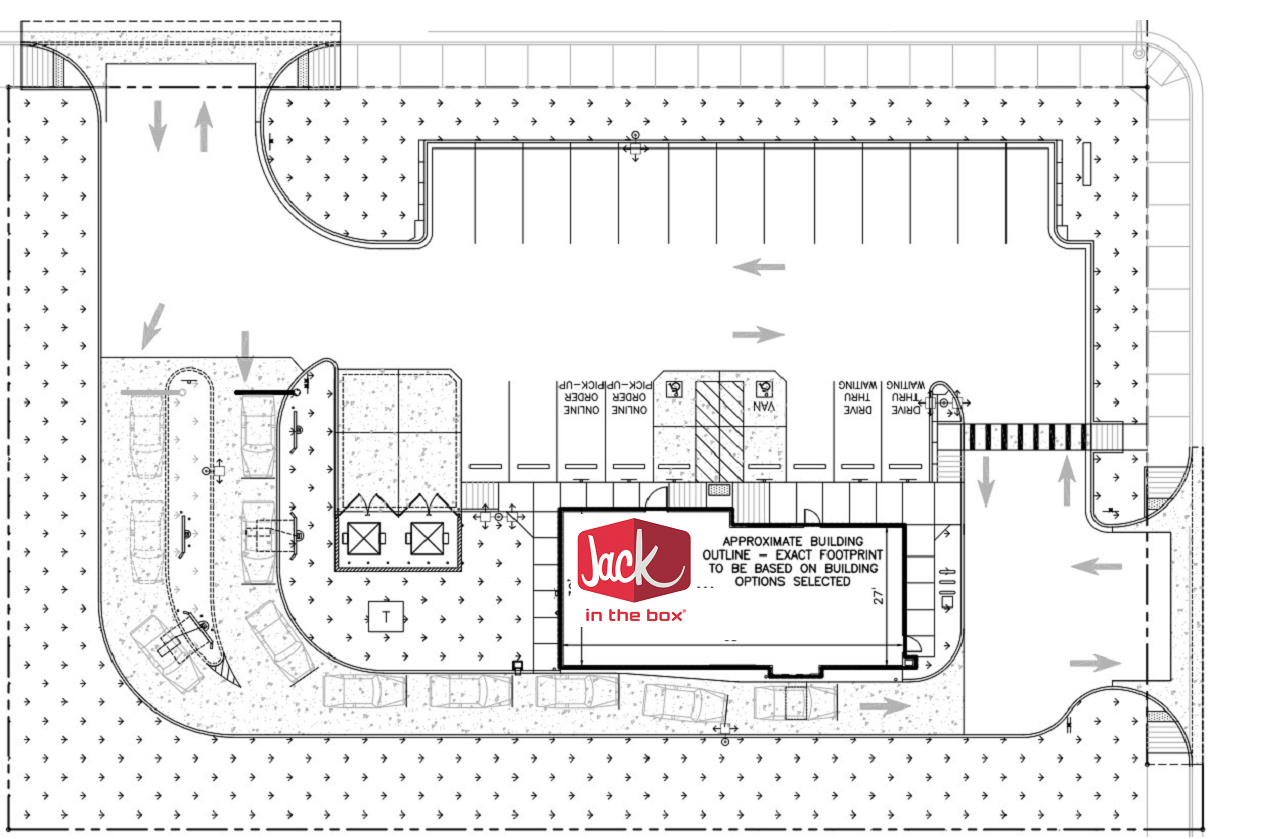 Jack in the Box Prototype Building Outline