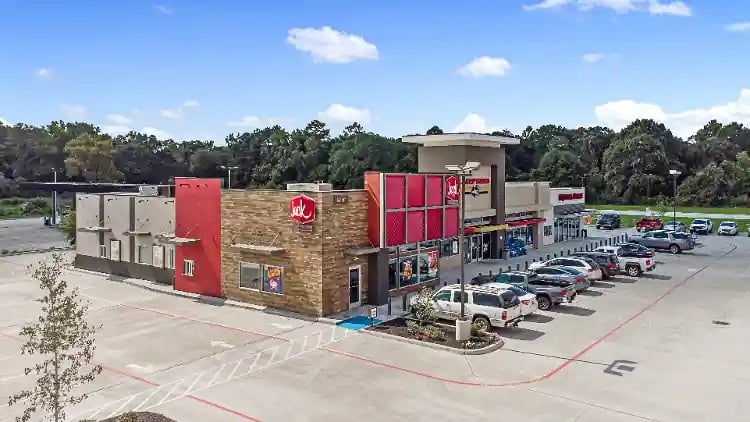 Jack in the Box C-store Shepperd, Texas