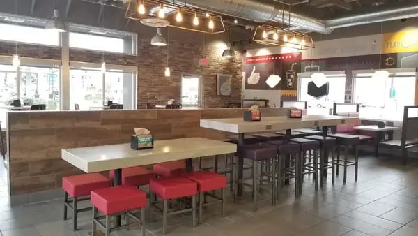 Jack in the Box Convenience Store Industrial Interior