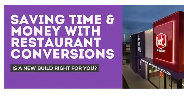 Saving Time and Money with Restaurant Conversions
