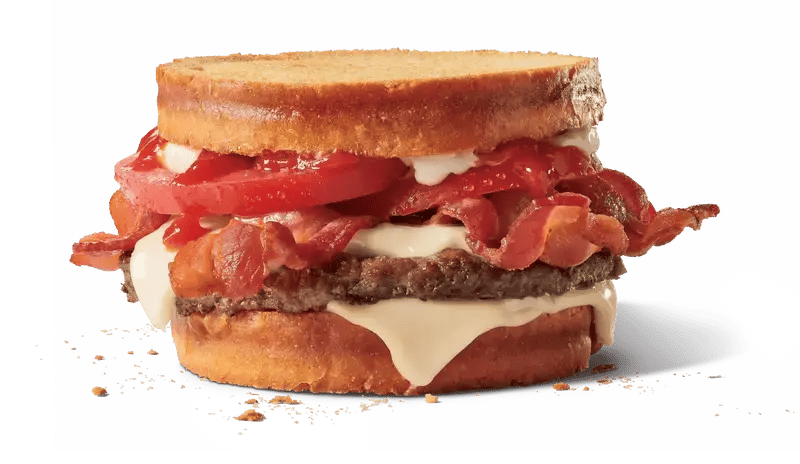 An image of a Sourdough Jack with Bacon and Cheese