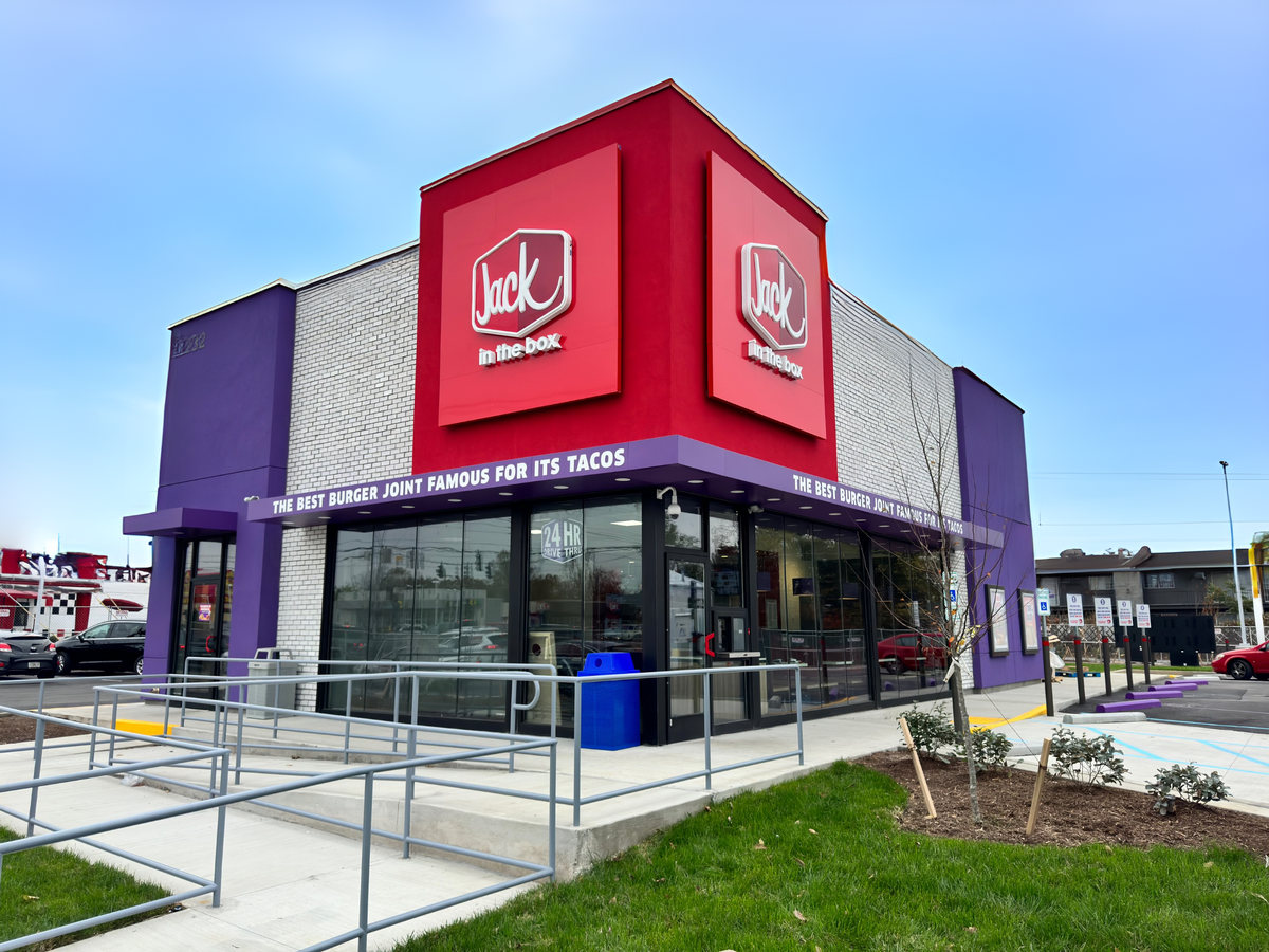 A Jack in the Box Craved store design in Louisville, KY.