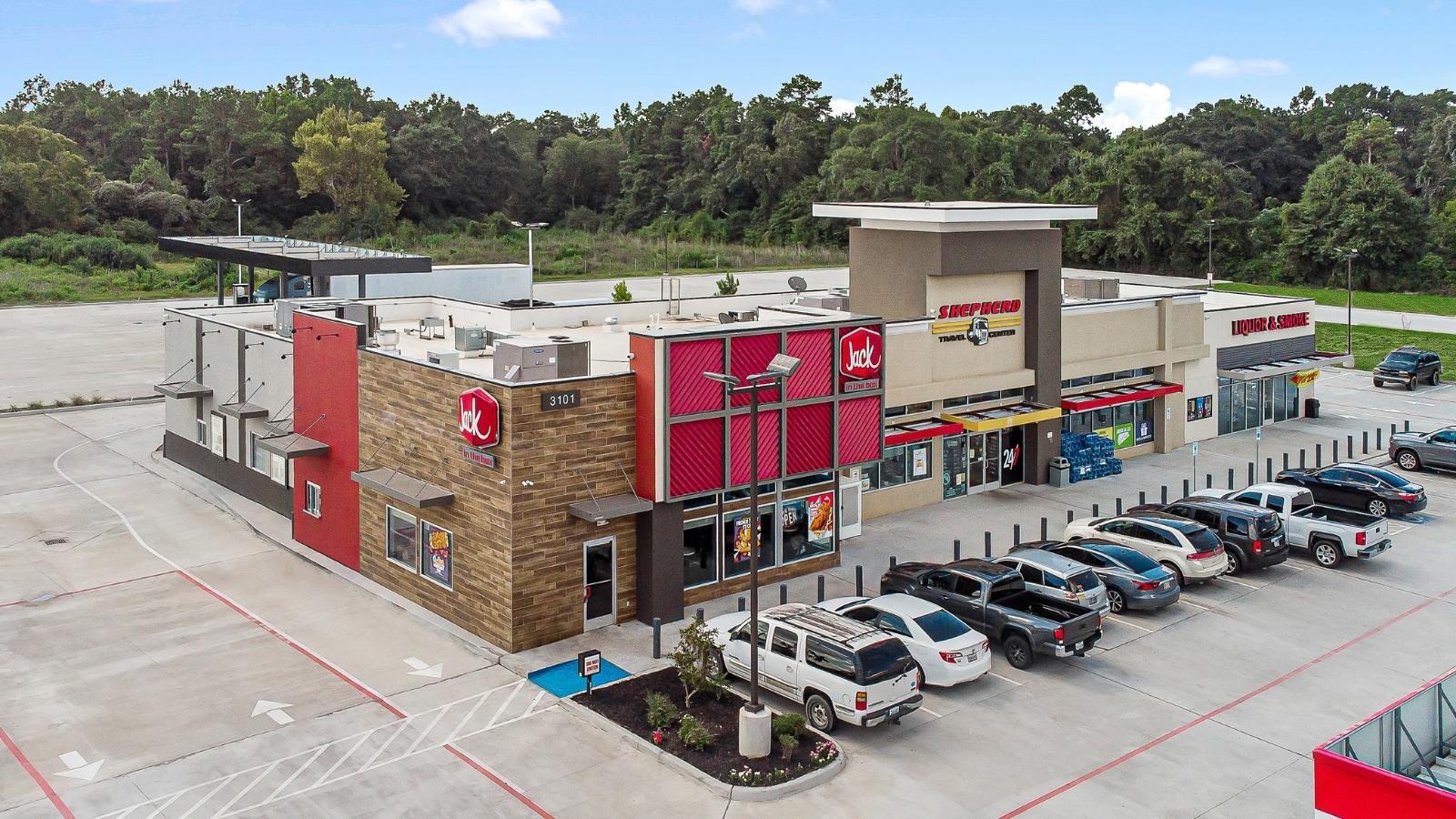 Convenience Store Travel Plaza Fast Food Franchise Jack in the Box